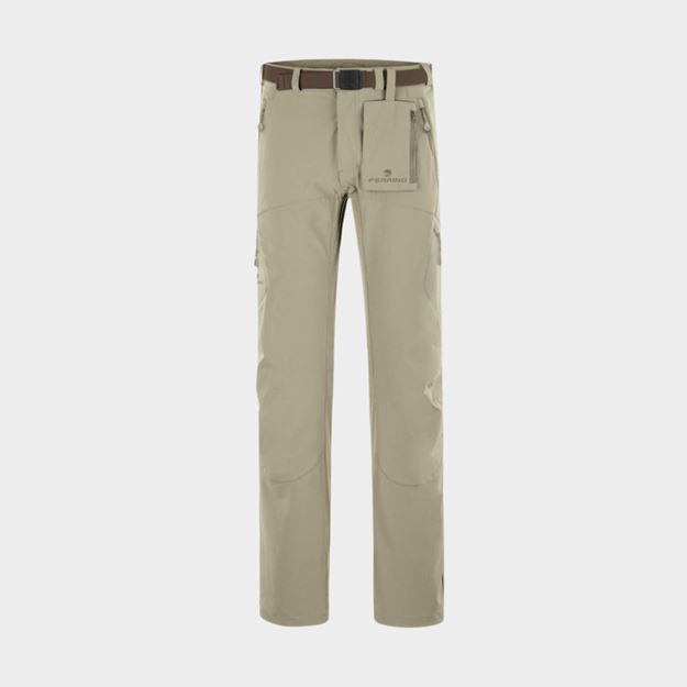 Picture of FERRINO HERVEY PANTS MAN MAUVE GREEN